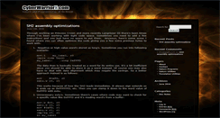 Desktop Screenshot of cyberwarriorx.com