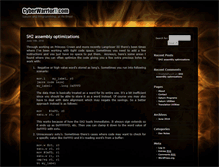 Tablet Screenshot of cyberwarriorx.com